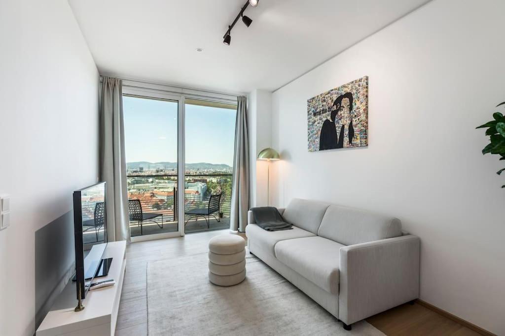 Design Apartment With Amazing View Over Βιέννη Εξωτερικό φωτογραφία