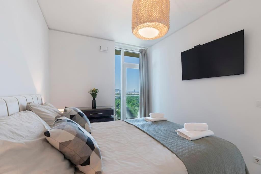 Design Apartment With Amazing View Over Βιέννη Εξωτερικό φωτογραφία